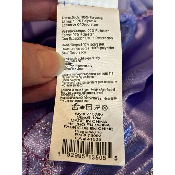 Disney baby Aerial mermaid costume Size 6-12months - Picture 8 of 8